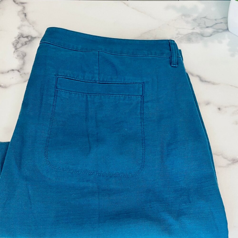 NWOT J Crew Factory Cotton Camp Pant - Picture 4 of 7